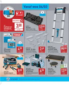 Aldi folder week 10 - Voorbeeld van een folder van Aldi, geldig van 02.03.2026 | Pagina: 14 | Producten: Tape, Ladder