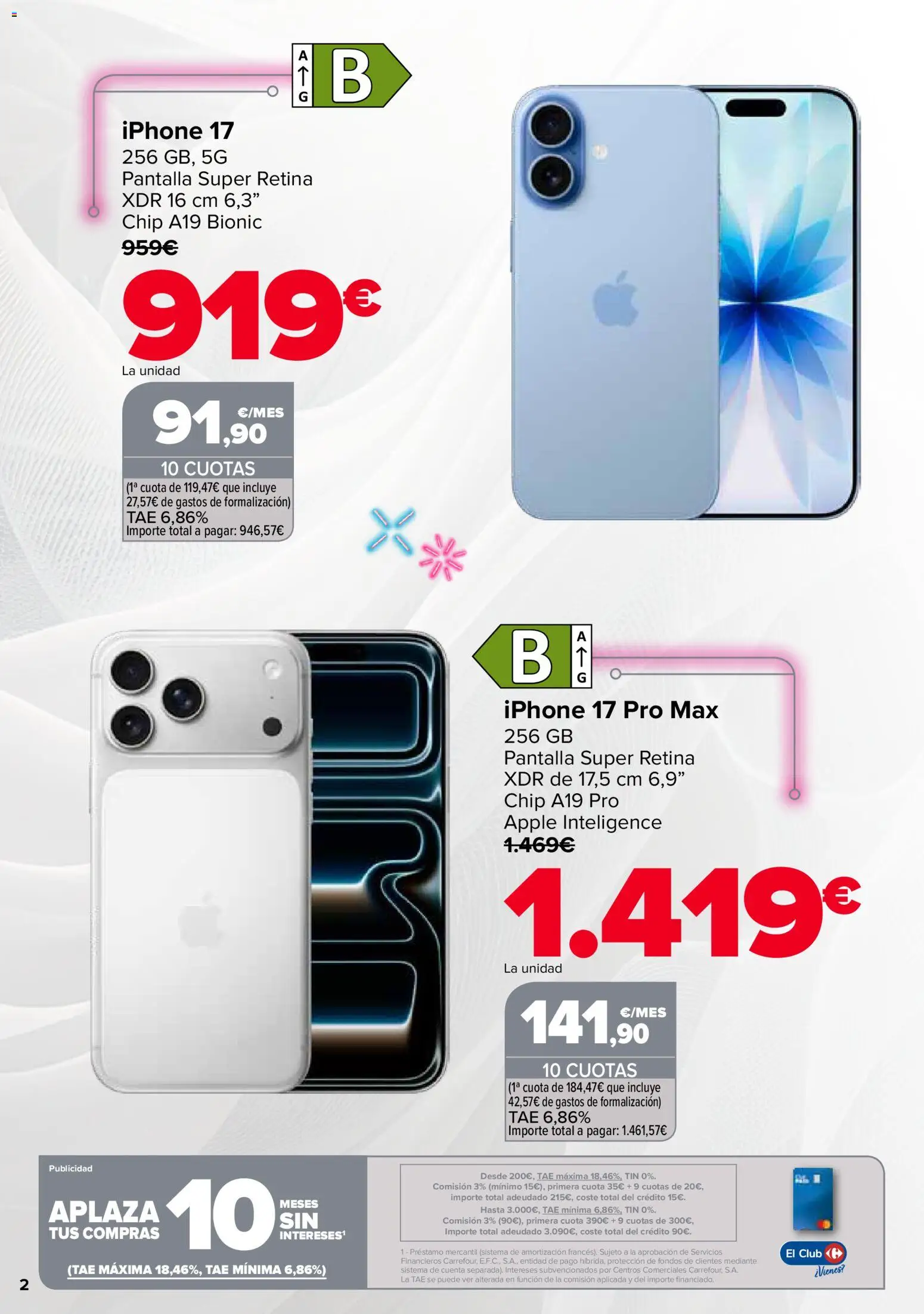 Carrefour Apple Days │ válido desde el 07.04.2026 | Página: 2 | Productos: Apple, Iphone