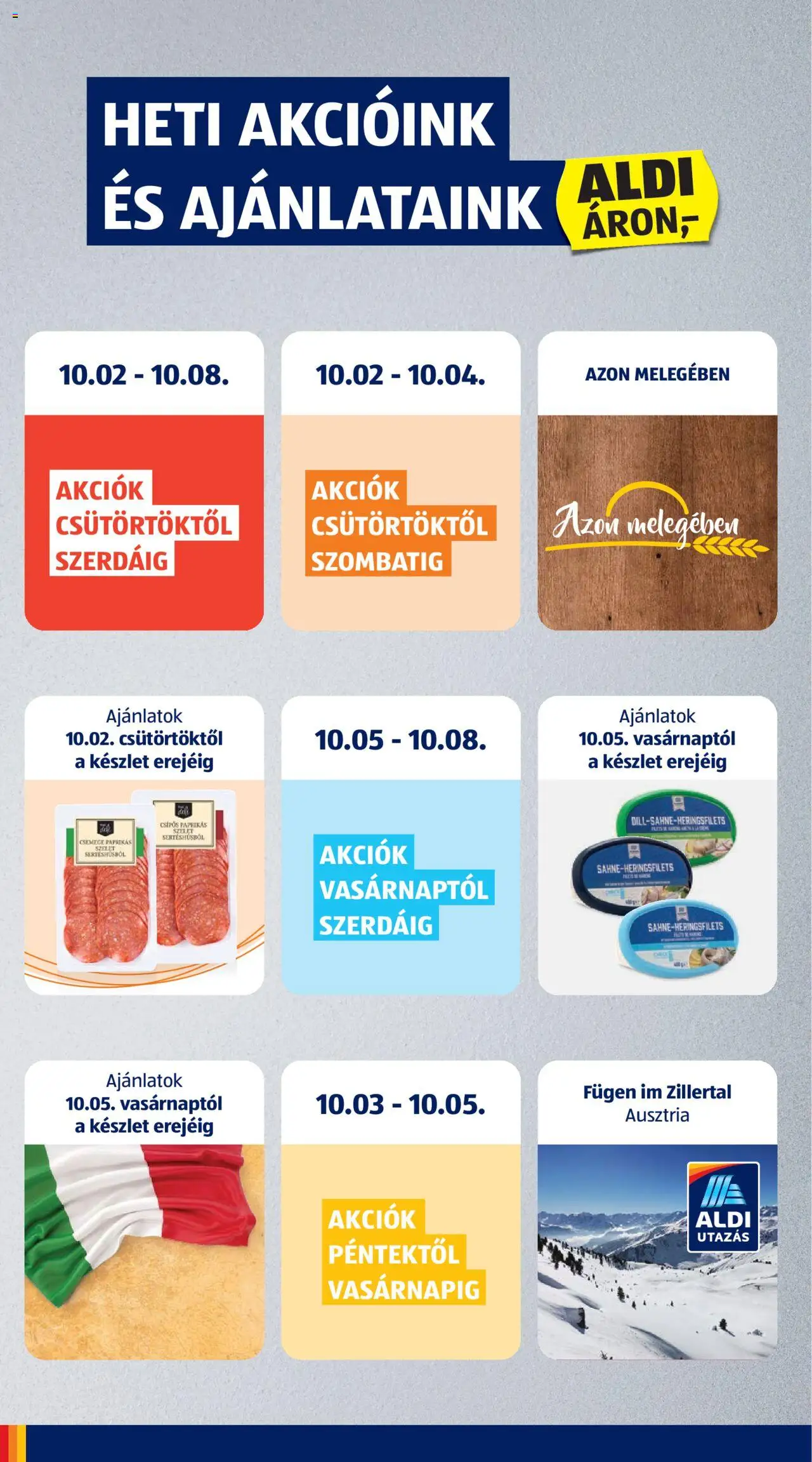 Aldi akciós ujság - amely érvényes a következő dátumtól: 02.10.2025 | Oldal: 2