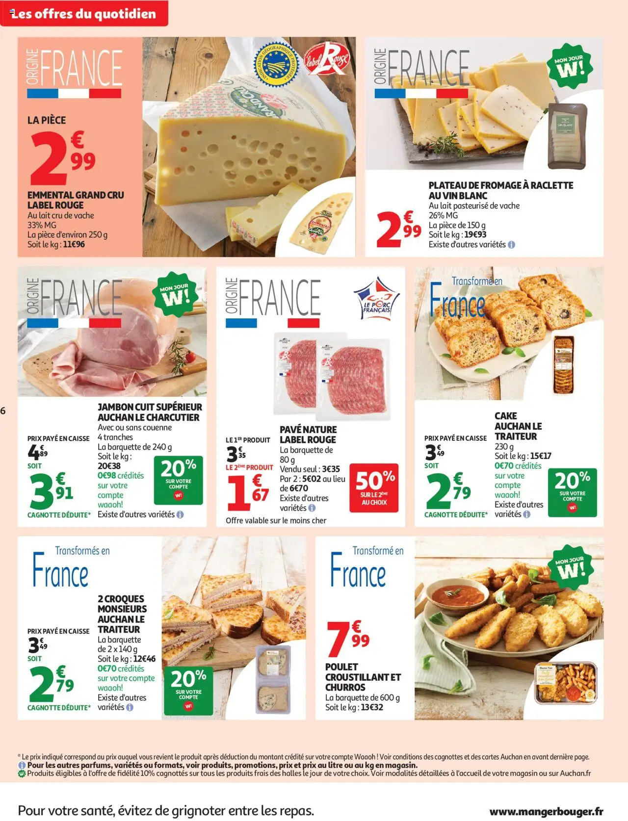 {H1} | Page: 6 | Produits: Fromage à raclette, Raclette, Lait, Fromage