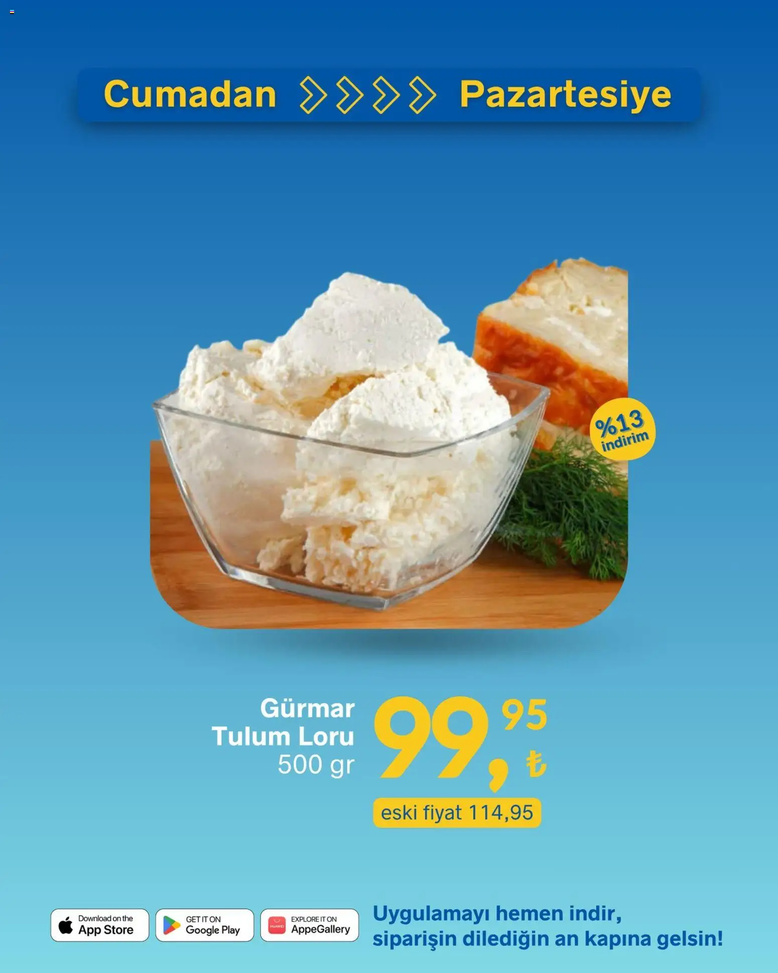Gürmar - Flaş indirimler - 27.03.2026 tarihinden itibaren geçerlidir | Sayfa: 9 | Ürünler: Tulum