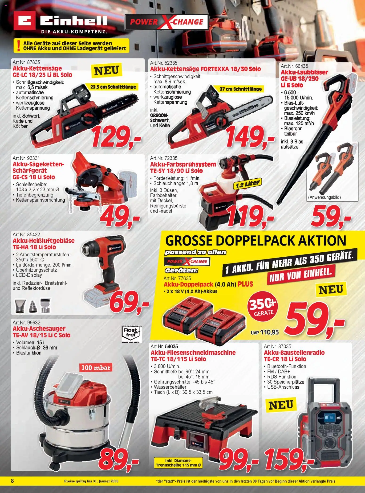 Zgonc Flugblatt Jänner II 2026 gültig ab 15.01.2026 | Seite: 8 | Produkte: Kocher, Tisch