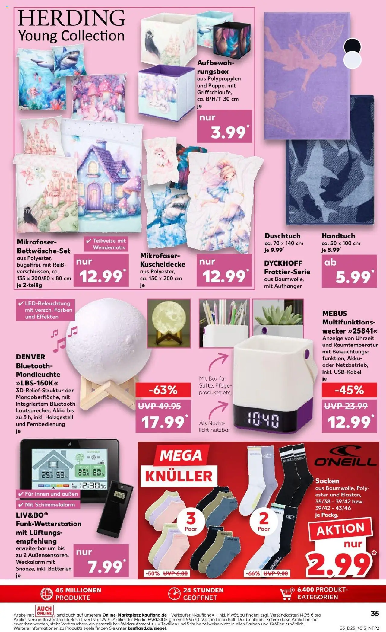 Kaufland prospekt Kaufbeuren	 - gültig ab dem 22.06.2025 | Seite: 48 | Produkte: Batterien, Box, Socken, Wecker