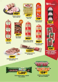 Tekijanka katalog - pregled Tekijanka kataloga - važi od 25.02.2026 | Strana: 9 | Proizvode: Pileće grudi, Slanina, Pizza šunka, Hamburska slanina