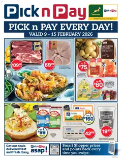 Pick n Pay specials catalogue – valid from 09.02.2026