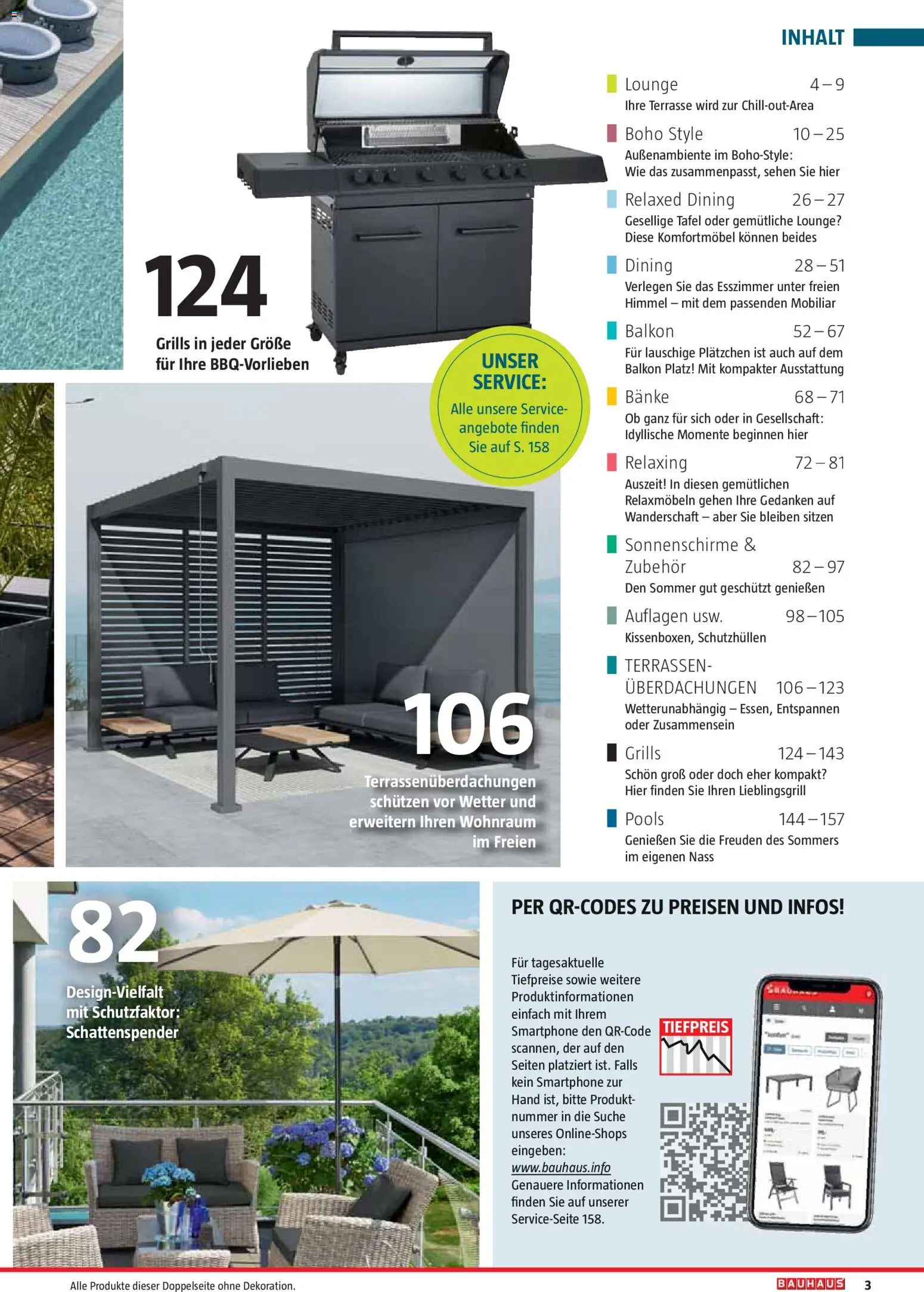 Bauhaus Freizeit im Garten gültig ab 01.05.2026 | Seite: 3 | Produkte: Smartphone
