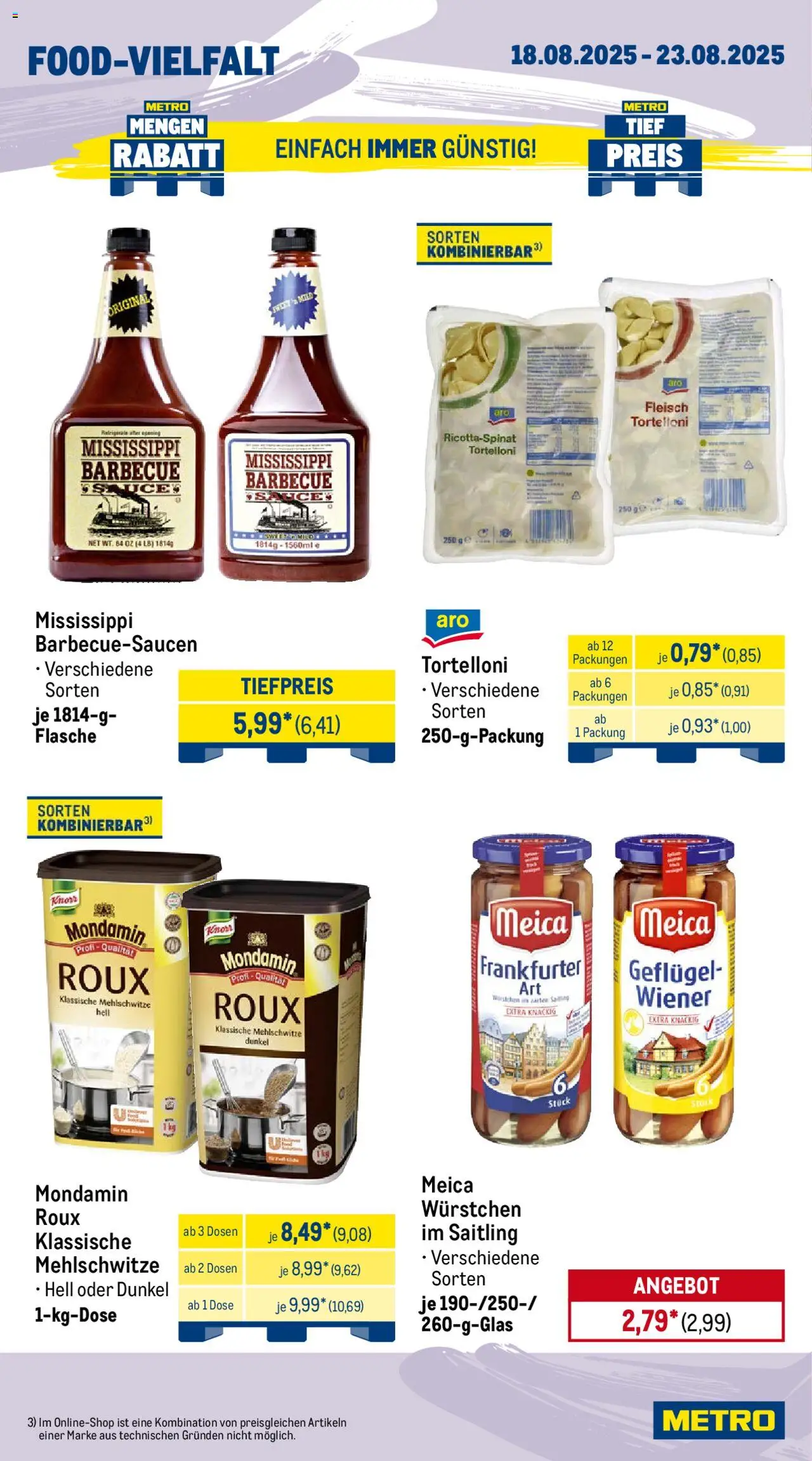 Metro Wochen-Angebote Gastro - gültig ab dem 18.08.2025 | Seite: 12 | Produkte: Meica, Fleisch