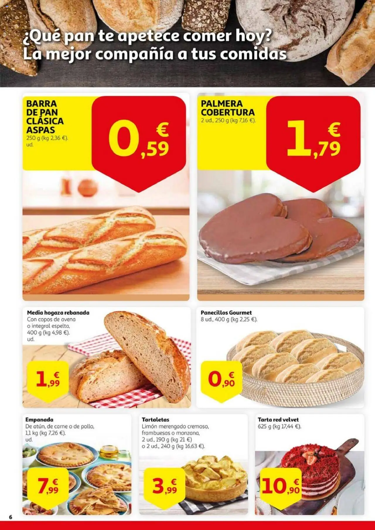Alcampo - Especial Mascotas Guanya en estalvi │ válido desde el 20.05.2025 | Página: 6 | Productos: Pan, Té, Copos