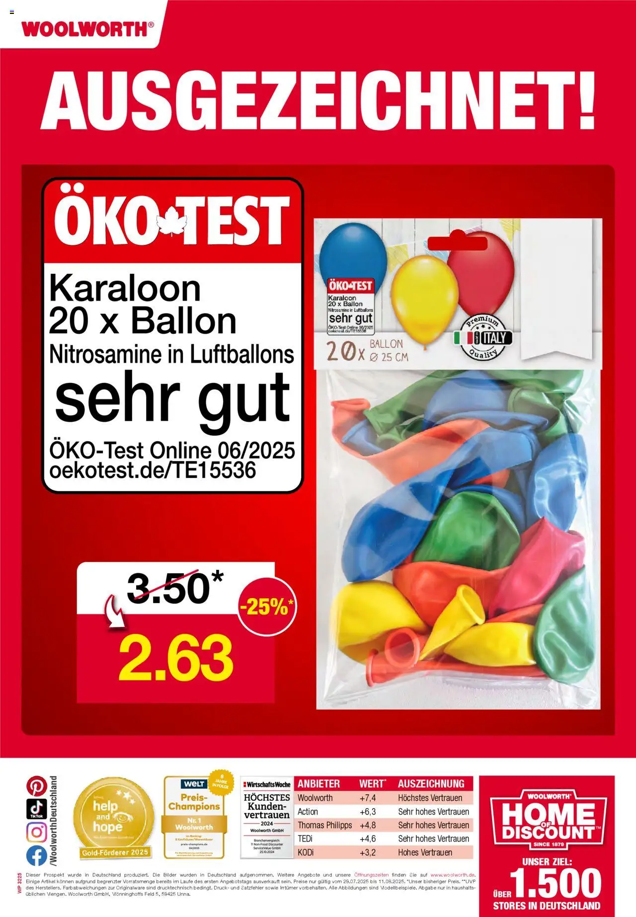 Woolworth Prospekt 	 - gültig ab dem 29.07.2025 | Seite: 14 | Produkte: Bilder