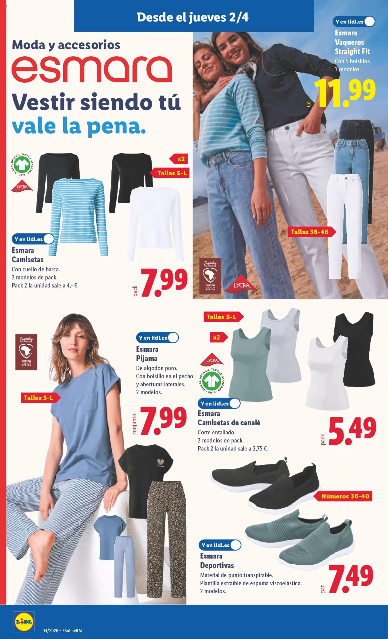 Lidl folleto de bazar │ válido desde el 30.03.2026 | Página: 20 | Productos: Pijama