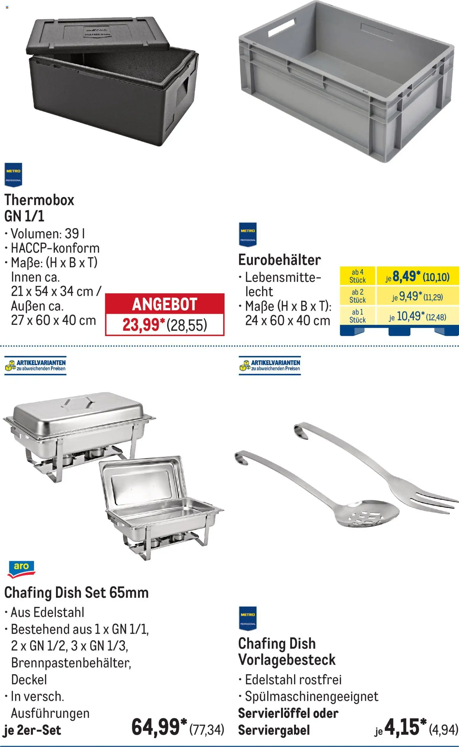 Metro Monats-Menü – gültig ab 01.05.2026 | Seite: 48