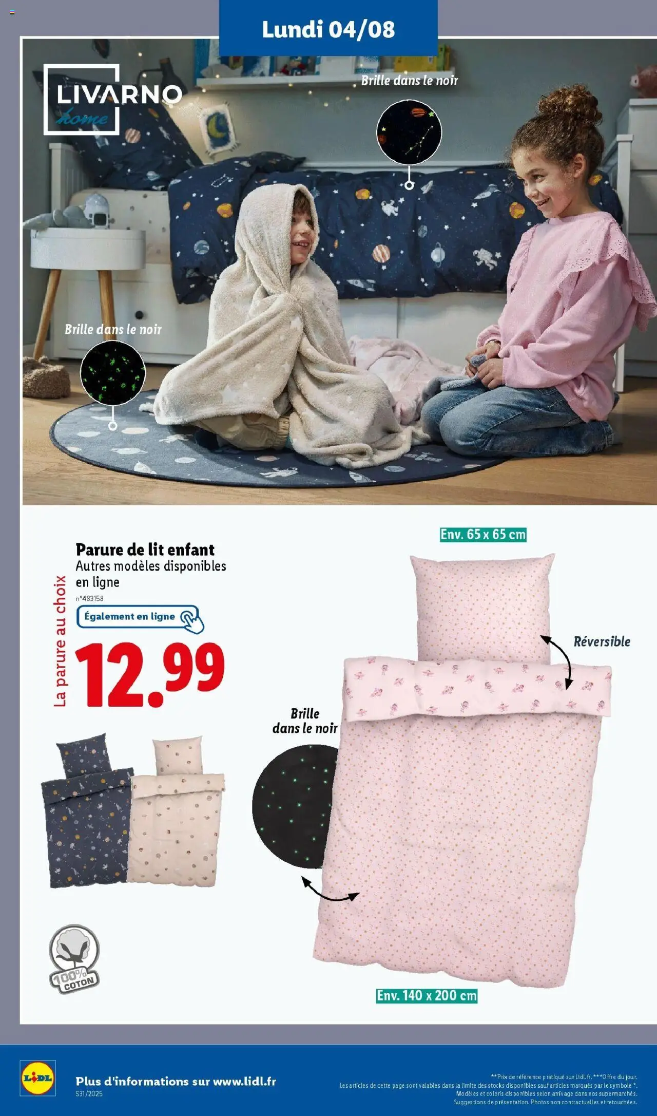  | Page: 12 | Produits: Coton, Parure de lit, Lit
