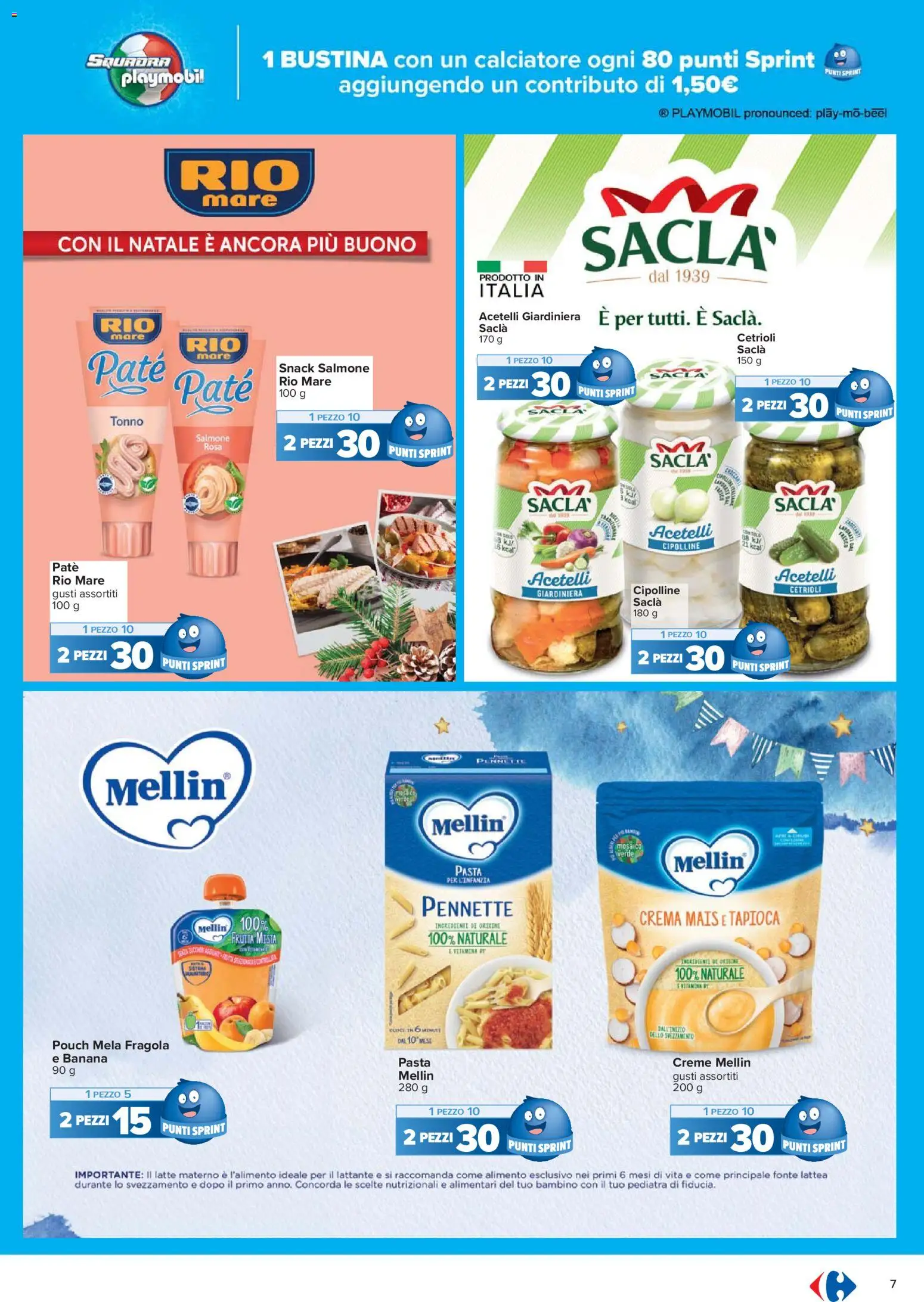 Volantino Carrefour del 02.12.2025 | Pagina: 9 | Prodotti: Crema, Cetrioli, Frutta, Mais