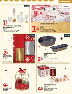 Auchan - Prévisualisation de Auchan - Croquez la magie des fêtes valide à partir de 16.12.2025 | Page: 9 | Produits: Diffuseur, Nappe, Pain, Vin