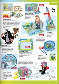 Náhled letáku Wiky katalog - Vánoce 2025 od 14.10.2025 | Strana: 13 | Produkty: Šipky, Terč, Kytara, Kostky