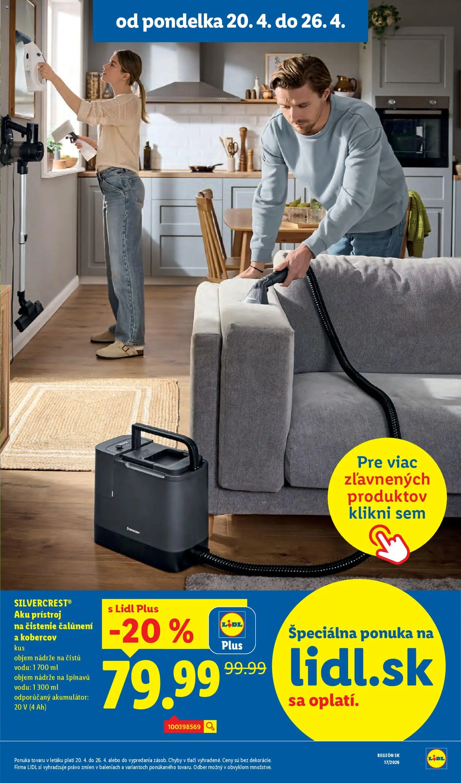 Nové Lidl akcie – leták je platný od 20.04.2026 | Strana: 54 | Produkty: Aku, Akumulátor