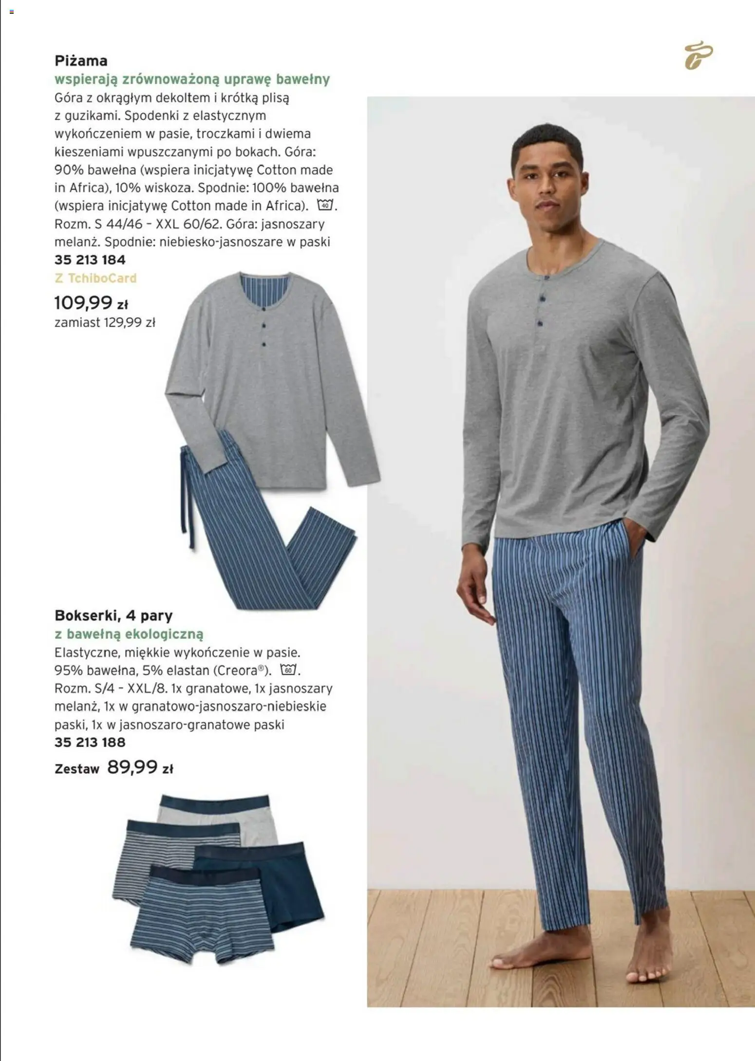 Tchibo promocje od 09.12.2025 | Strona: 21 | Produkty: Spodnie, Spodenki, Piżama