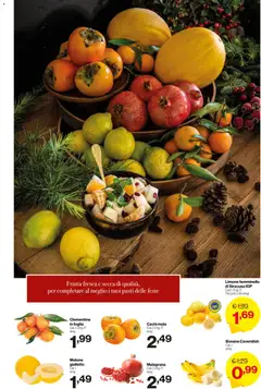 Anteprima del volantino Volantino IN's	 valido a partire dal 03.12.2025 | Pagina: 19 | Prodotti: Banane, Frutta, Limone, Melone