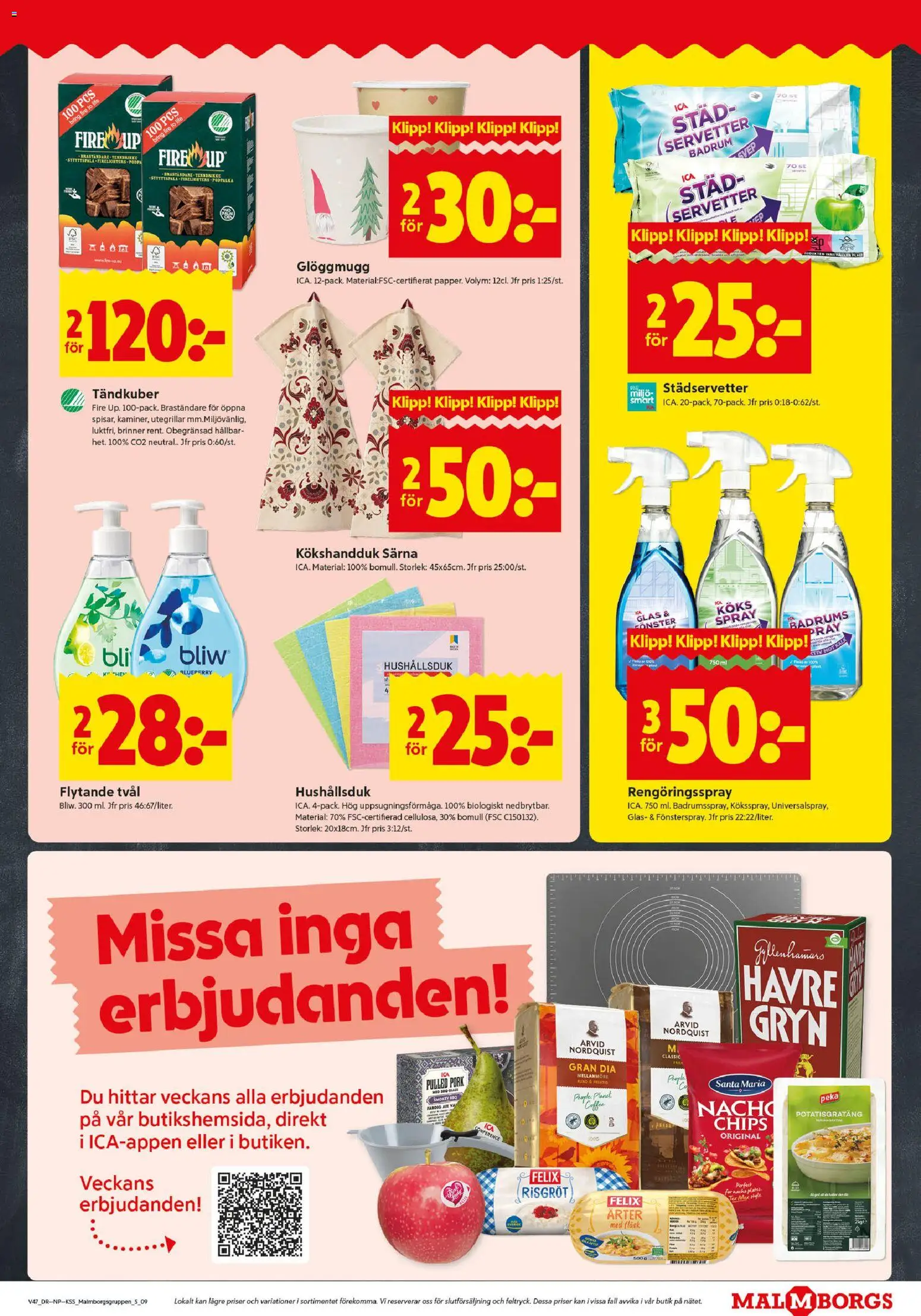 ICA Kvantum reklamblad aktuell från 17.11.2025 | Sida: 9