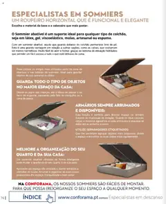 Conforama - Descanso  │ válido de 07.08.2025 | Página: 76 | Produtos: Ferro, Tábua de passar, Cómodas, Colchão