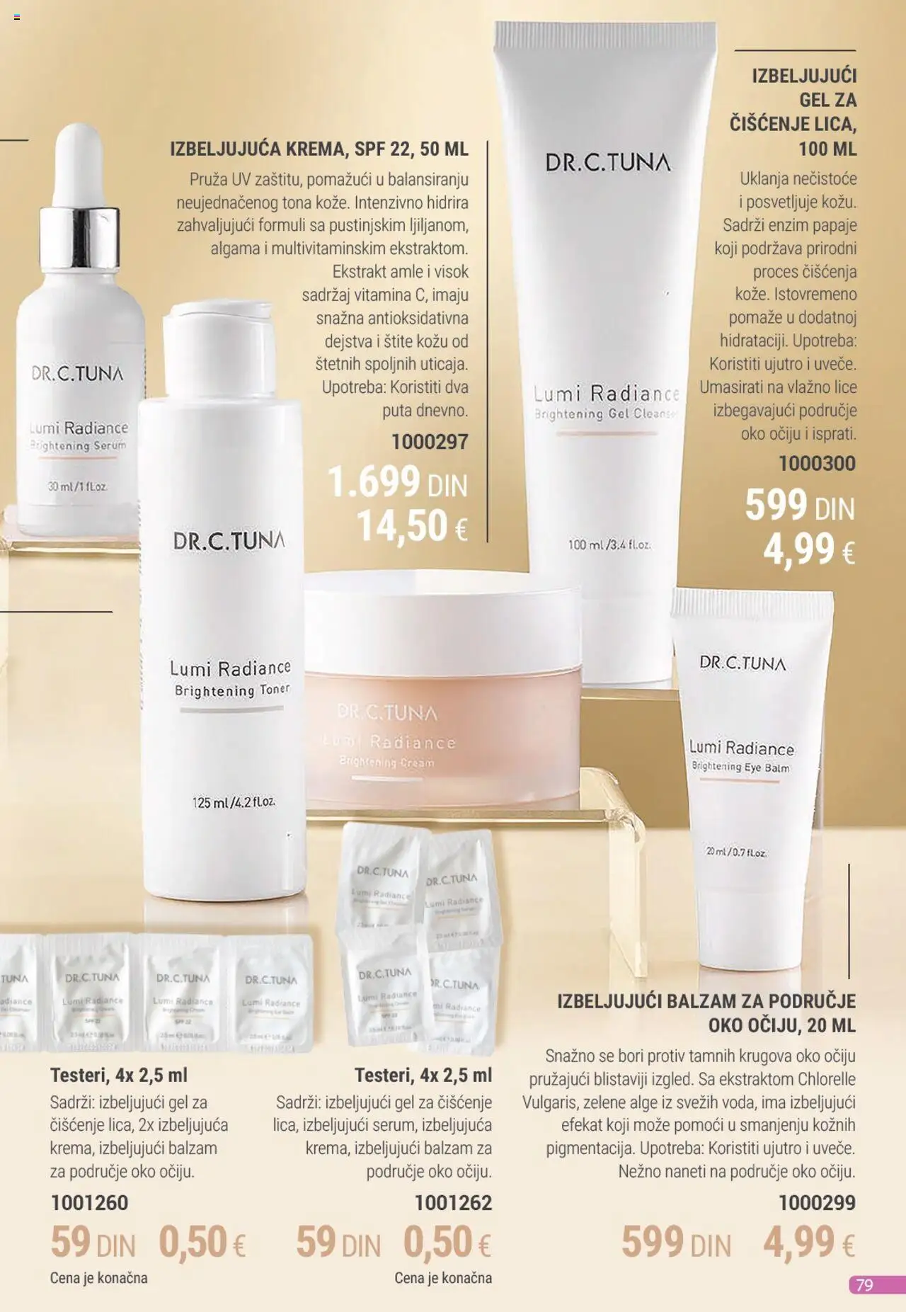 Farmasi katalog - važi od 01.08.2025 | Strana: 79 | Proizvode: Balzam, Toner