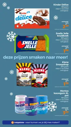 Trekpleister - Folder - Voorbeeld van een folder van Trekpleister, geldig van 03.02.2026 | Pagina: 61 | Producten: Snoep, Kinder, Kauwgom