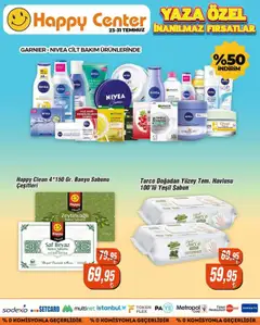 Happy Center Katalog - 23.07.2025 tarihinden itibaren geçerlidir | Sayfa: 25 | Ürünler: Banyo, Sabun, Makyaj, Su