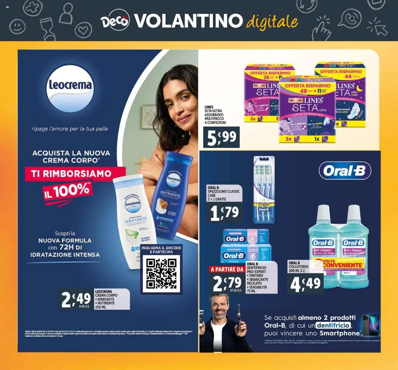 Volantino Decò del 27.05.2025 | Pagina: 30 | Prodotti: Crema, Dentifricio, Collutorio, Body