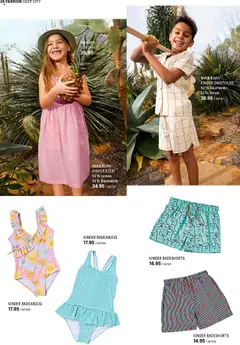 Coop City Aktionen ab 09.08.2025 | Seite: 28 | Produkte: Badeanzug, Kleid, Badeshorts