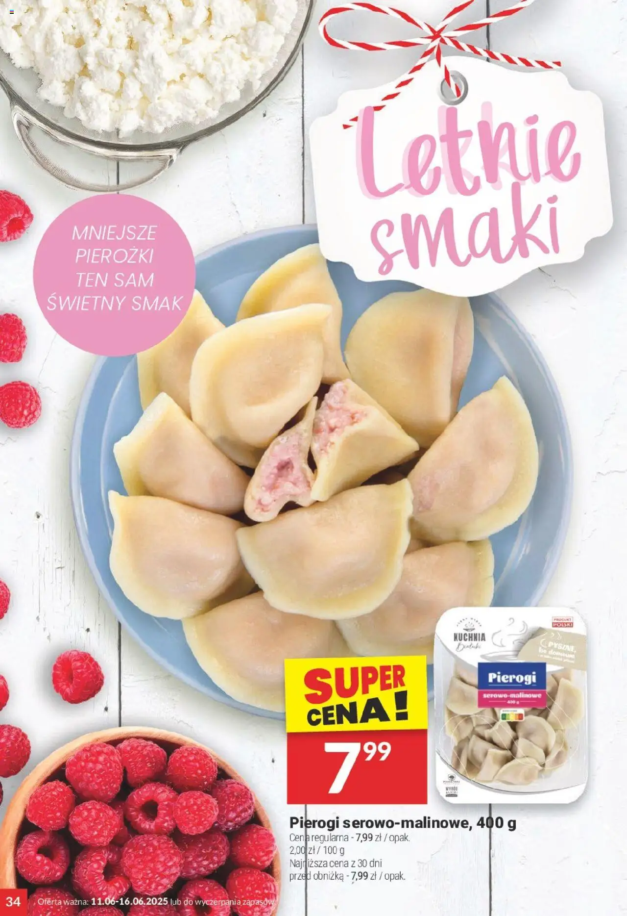 Twój Market Gazetka od 11.06.2025 | Strona: 34 | Produkty: Pierogi