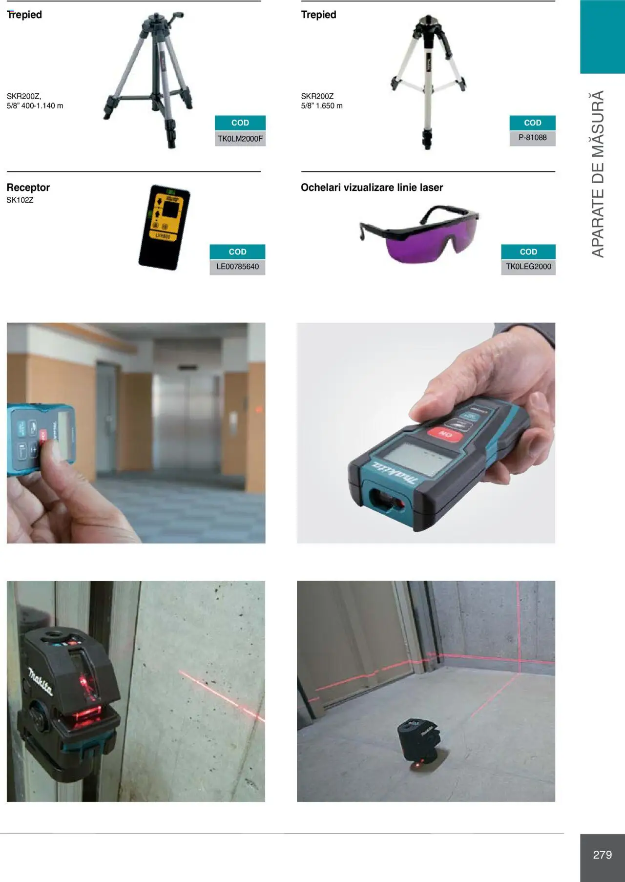 Noul catalog Makita – valabil de la 08.01.2025 | Pagină: 279 | Produse: Ochelari