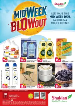 Preview of Shaklan - Midweek Blow Out - Shaklan Market 3, Al Warqa 1 valid from 24.11.2025