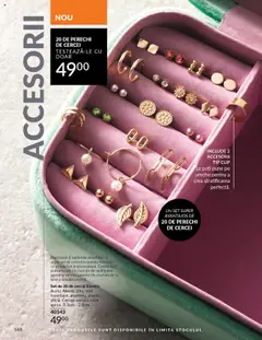 Noul catalog Avon – valabil de la 01.09.2025 | Pagină: 148 | Produse: Cercei