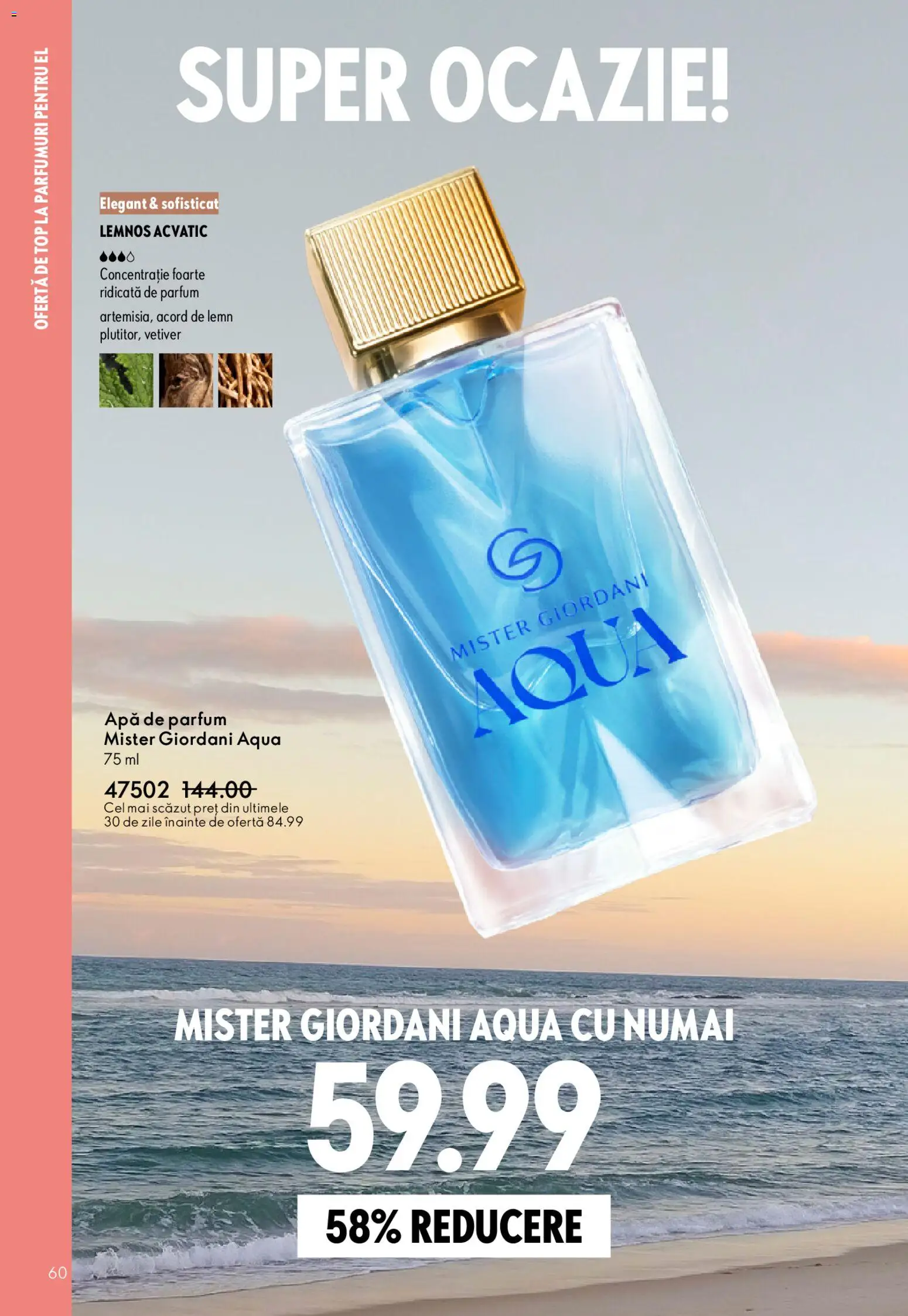 Noul catalog Oriflame – valabil de la 27.05.2026 | Pagină: 60 | Produse: Apă de parfum, Top, Parfum, Apă
