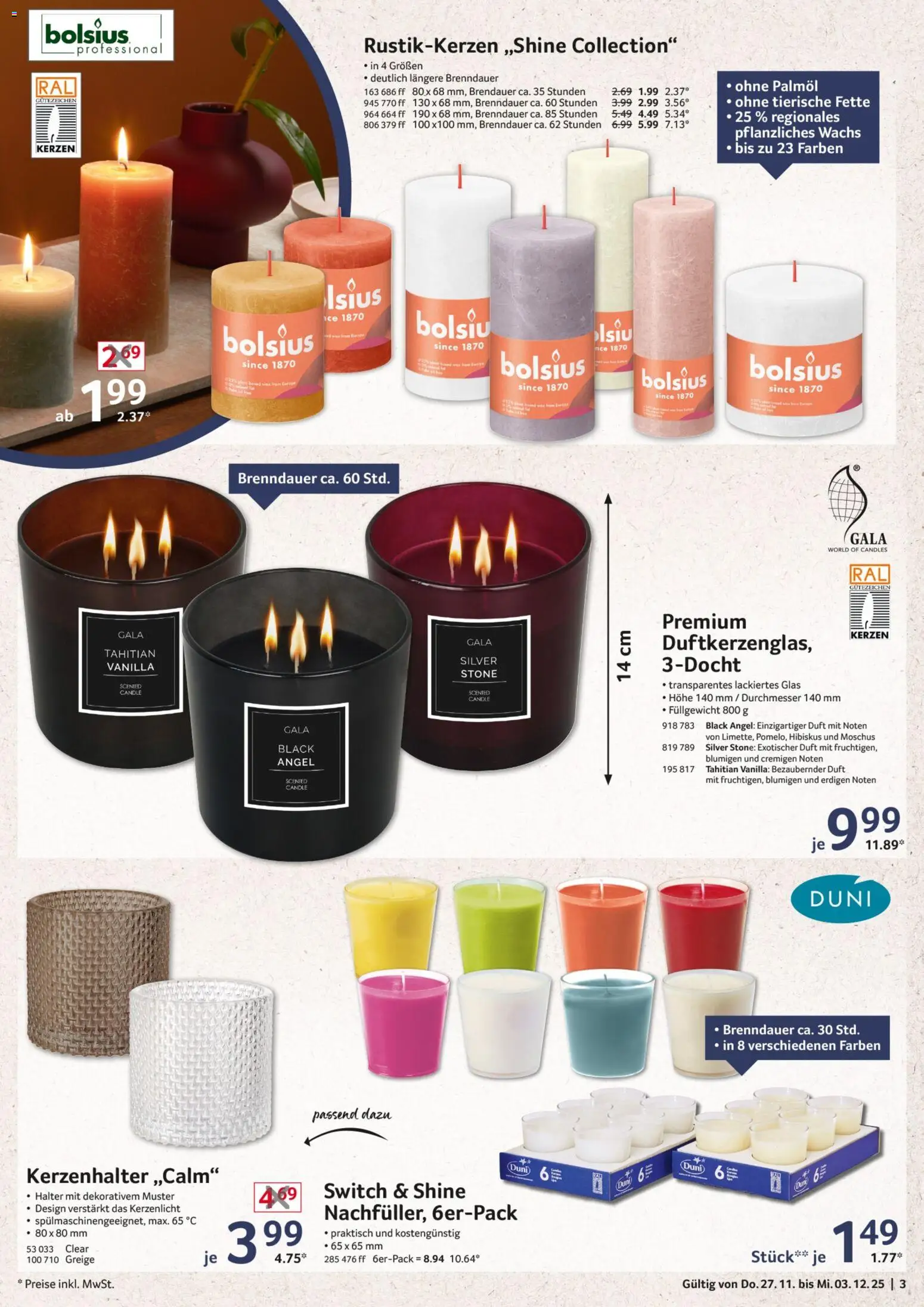 Selgros  Non Food – gültig ab 27.11.2025 | Seite: 3 | Produkte: Duft