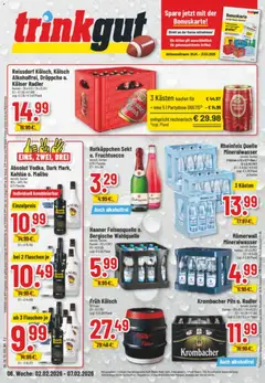 Trinkgut Prospekt 	 ab 02.02.2026 gültig