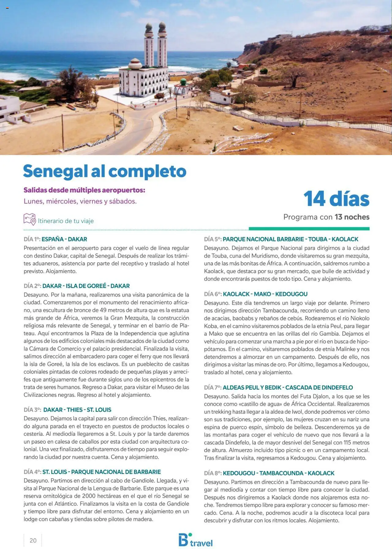 B the travel brand Senegal  │ válido desde el 26.04.2024 | Página: 20 | Productos: Cámara, Cuna
