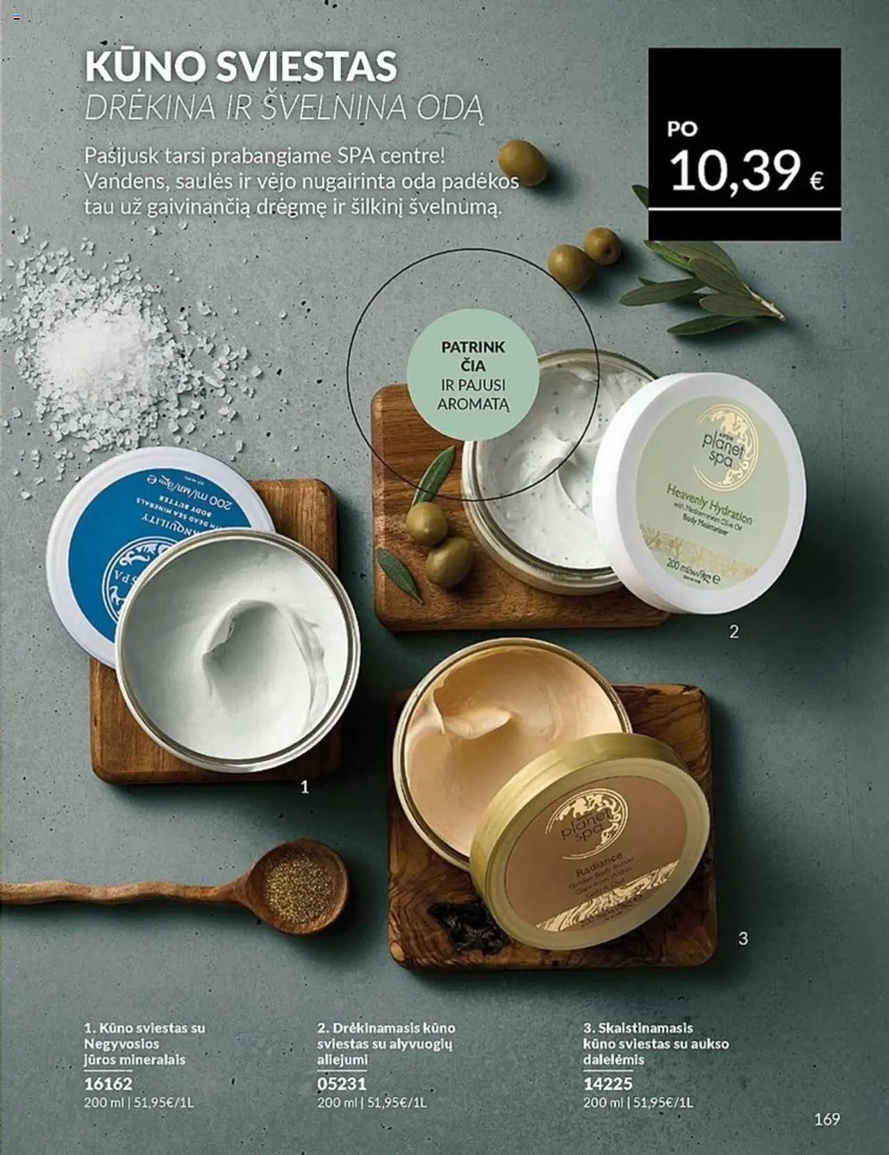 AVON leidinys│galioja nuo 01.07.2025 | Puslapis: 169 | Prekių: Sviestas