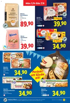 Lidl reklamblad aktuell från 01.09.2025 | Sida: 11 | Produkter: Sandwich, Glasspinnar, Hallon