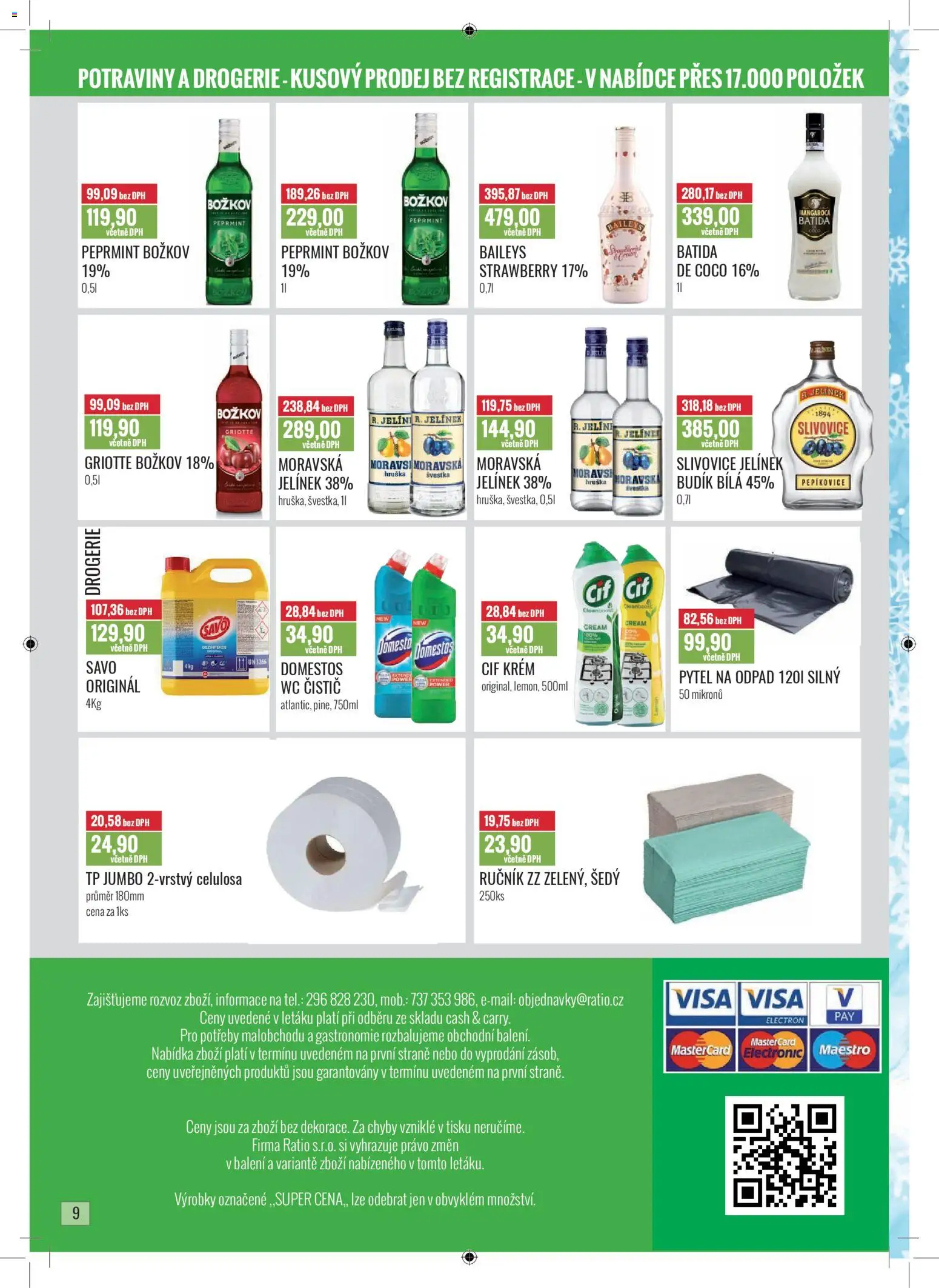 Ratio leták od 01.01.2026 | Strana: 10 | Produkty: Cif, Potraviny, Domestos, Wc