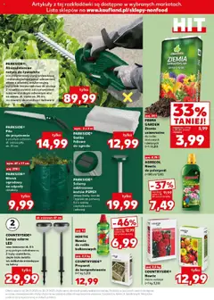 Kaufland gazetka - Mega okazje od 24.07.2025 | Strona: 7 | Produkty: Ziemia, Siatka, Nożyce do żywopłotu