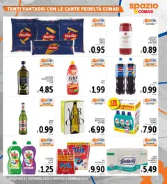 Anteprima del volantino Volantino Spazio Conad	 valido a partire dal 22.12.2025 | Pagina: 3 | Prodotti: Olio, Pasta, Lavatrice, Lavastoviglie