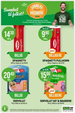 Forhåndsvisning av SERVELAT, 110 g, Gilde pr. kg 185,45 gyldig fra 02.02.2026 | Side: 10