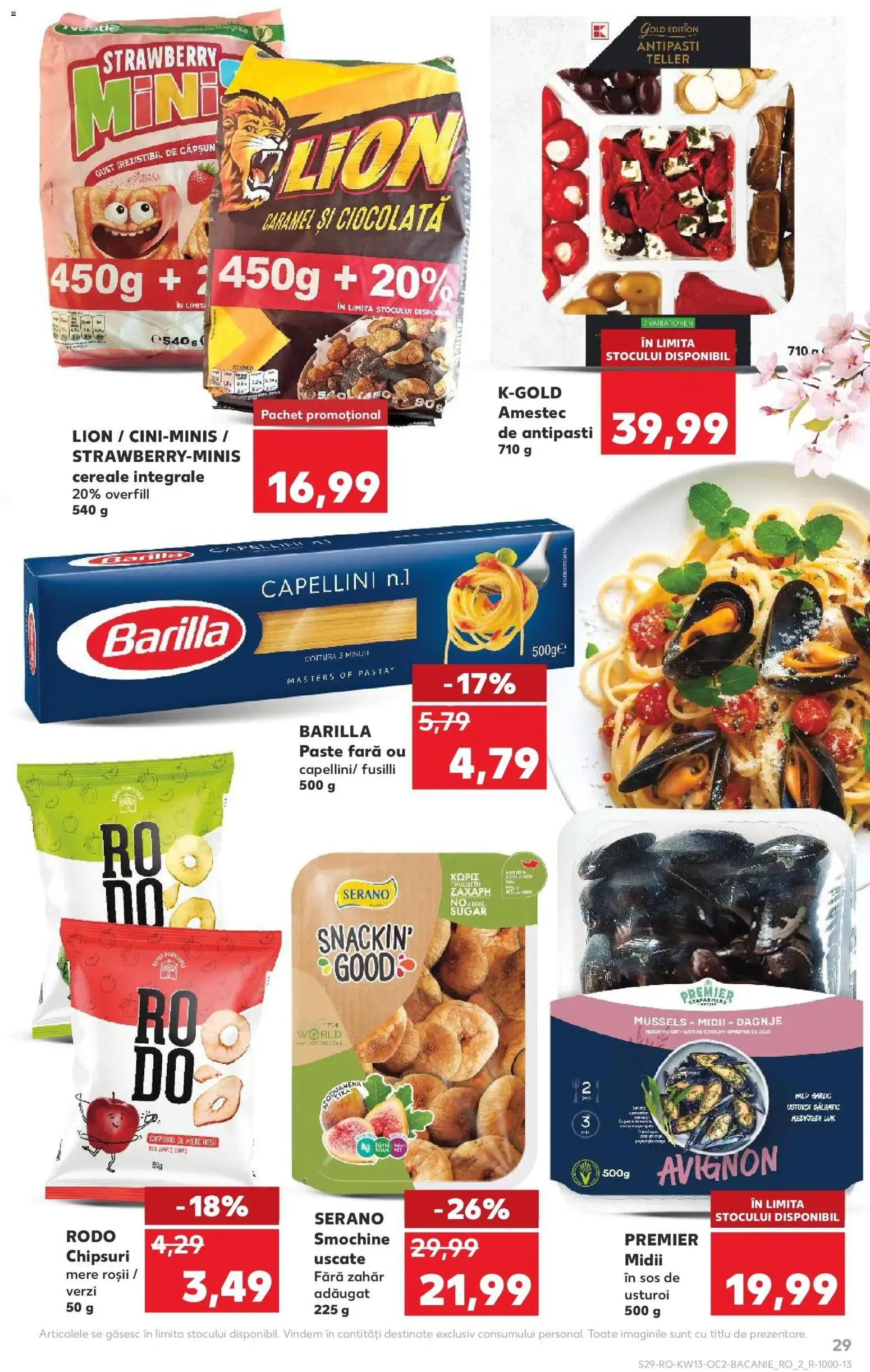 Noul catalog Kaufland – valabil de la 25.03.2026 | Pagină: 29 | Produse: Apple, Mere, Roșii, Zahăr