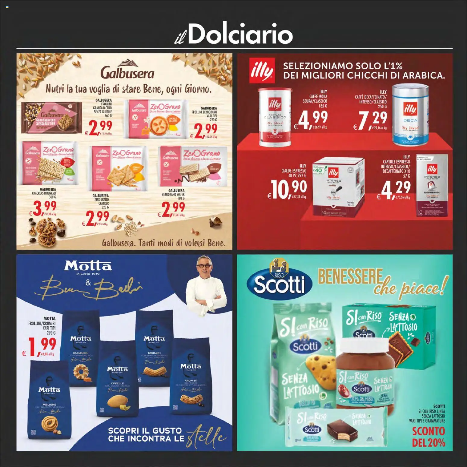 Volantino Decò del 17.03.2026 | Pagina: 25 | Prodotti: Caffè, Cioccolato, Riso, Crackers