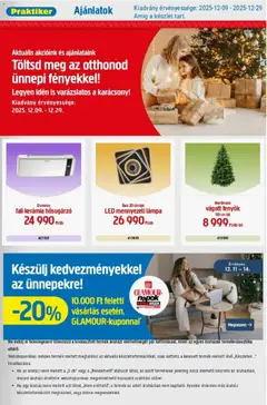 Praktiker Akciós újság - amely érvényes a következő dátumtól: 09.12.2025