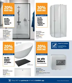 GAMMA - Folder - Voorbeeld van een folder van GAMMA, geldig van 07.01.2026 | Pagina: 14 | Producten: Douche