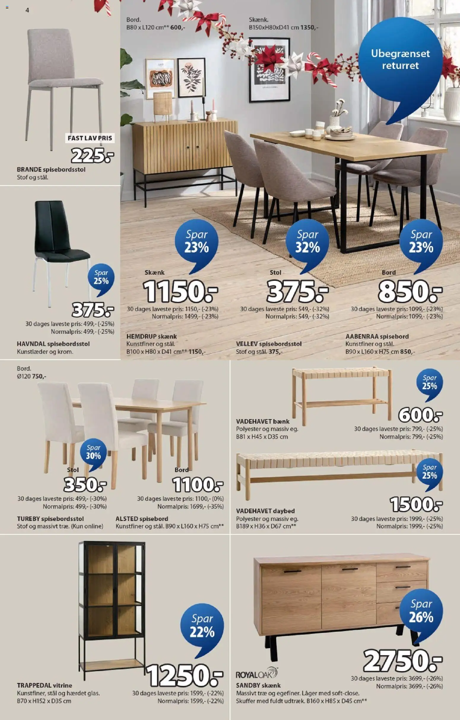JYSK tilbudsavis – gyldig fra 01.12.2025 | Side: 4