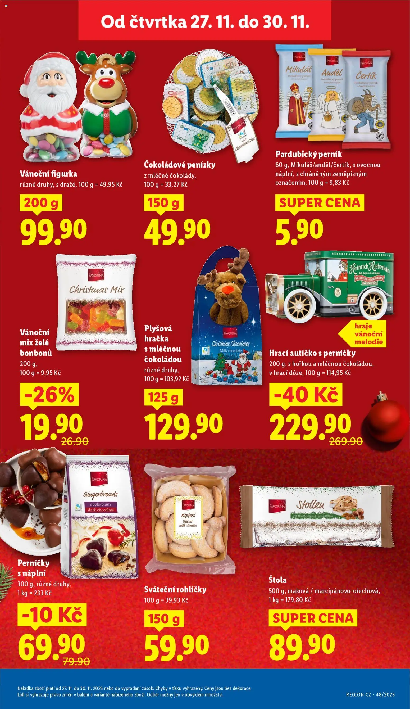 Lidl Black Friday od 27.11.2025 | Strana: 31 | Produkty: Perník, Perníčky, Milk chocolate
