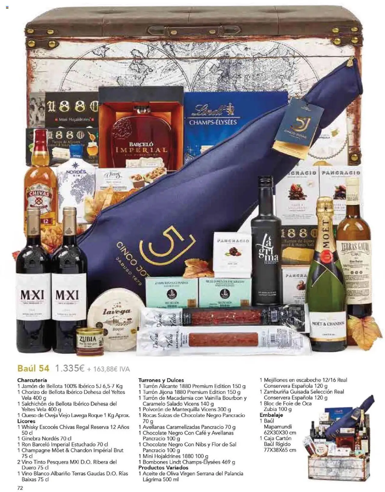 E.Leclerc Regalos de Navidad 2025 │ válido desde el 10.10.2025 | Página: 74 | Productos: Ginebra, Aceite de oliva, Whisky, Vela